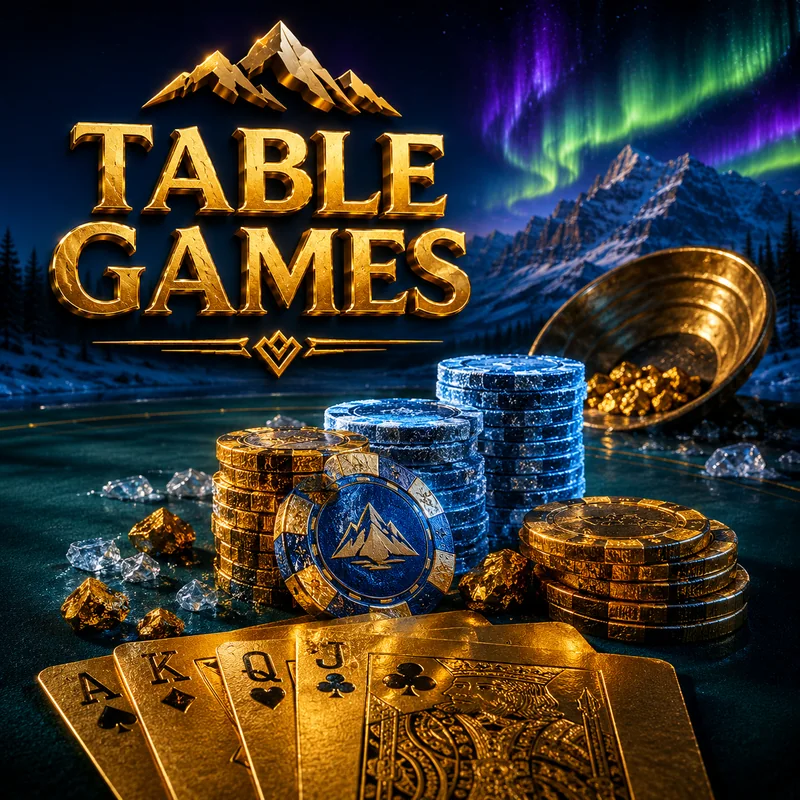 Table games at Yukon Gold